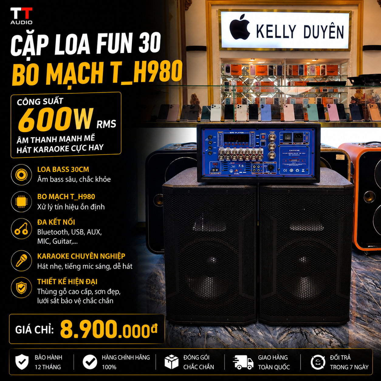 LOA KARAOKE GIA ĐÌNH CAO CẤP _ GIÁ SỈ ( FULL 30 BASS_MB CÔNG XUẤT 600W )